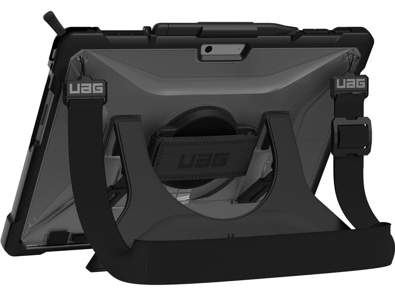 UAG Tablet Back Cover Plasma Surface Pro 9 / 10 / 11 Robuste Tablet-Schutzhülle mit Handschlaufe für das Microsoft Surface Pro Pro 9 / 10 / 11