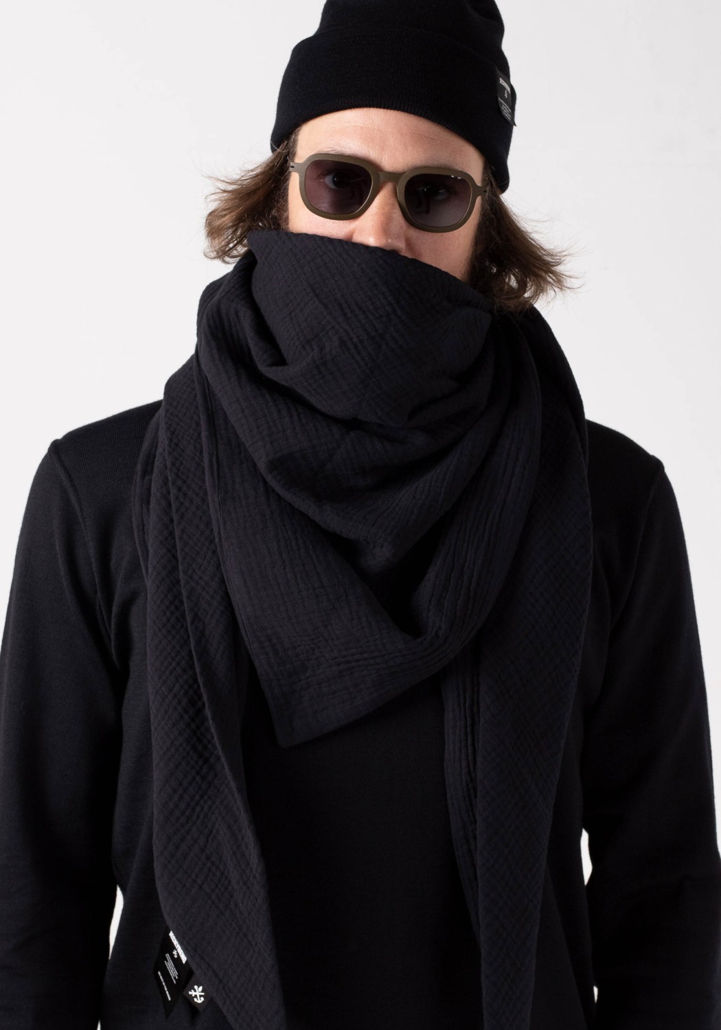 Jeckybeng The Scarf Black