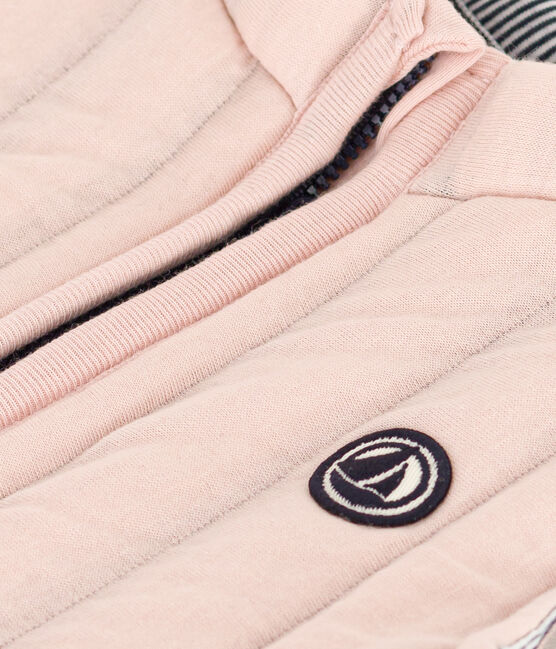 Veste sans manche en tubique matelassé bébé