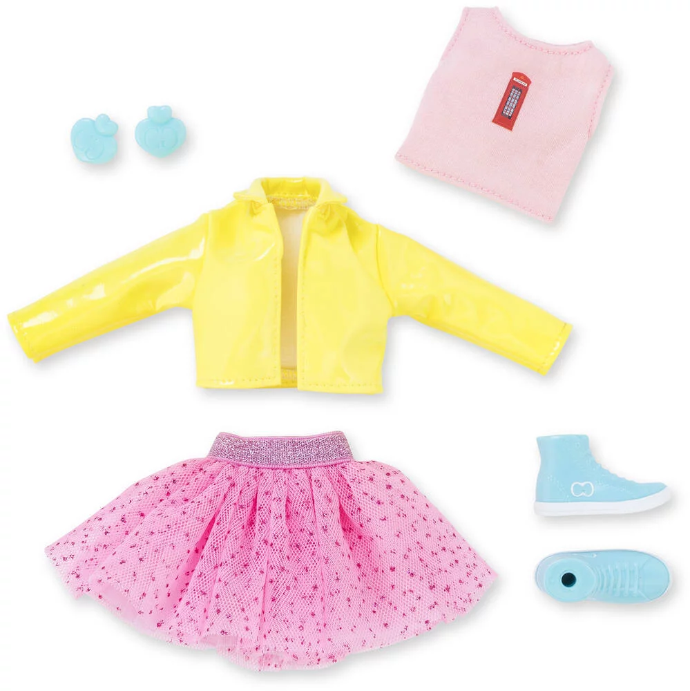 COROLLE GIRLS - POUPEE MANNEQUIN - COFFRET ZOE FASHION WEEK LONDRES  - 28 CM