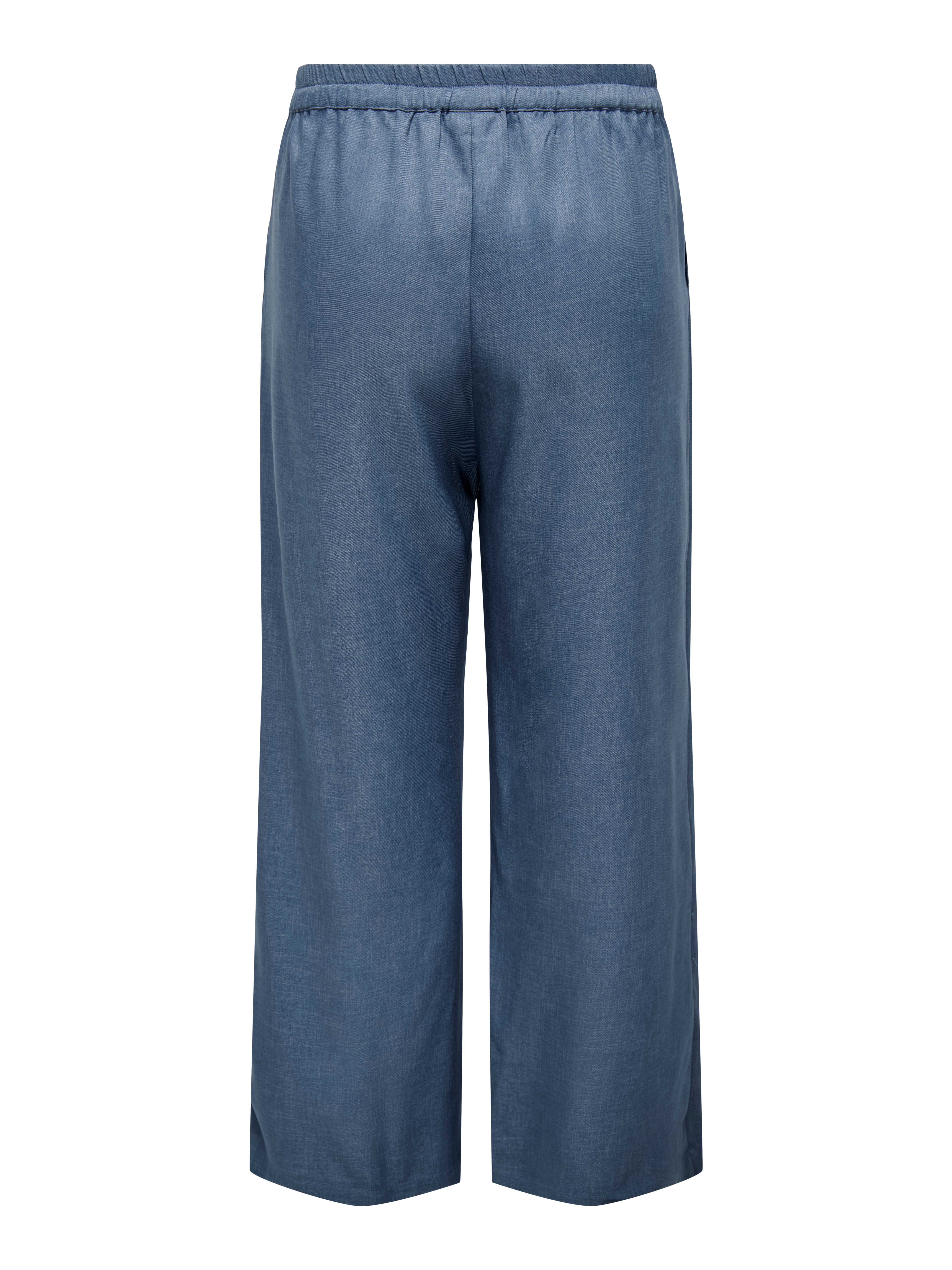 CARHASSY Normal geschnitten Hose mit weitem Beinschnitt Dark Denim