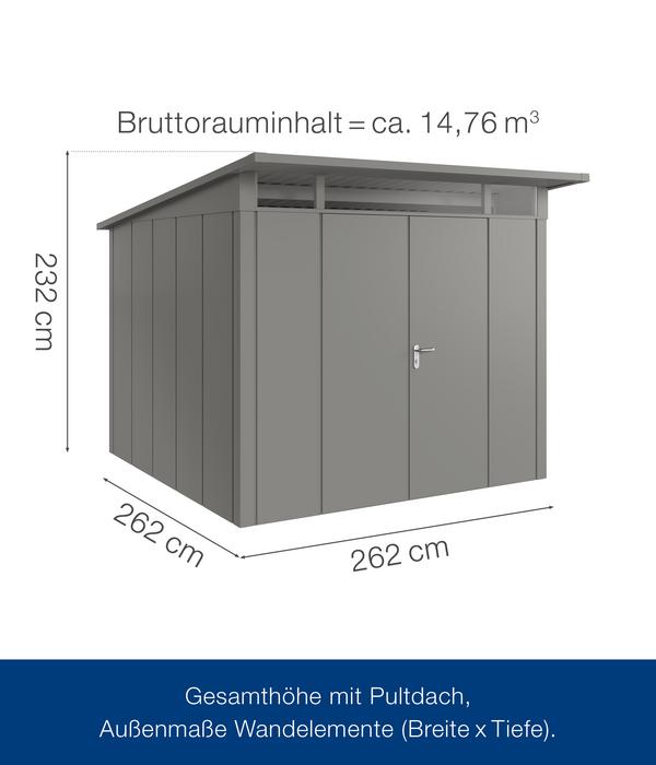 Hörmann Metallgerätehaus Juno JPD10 L-Sk