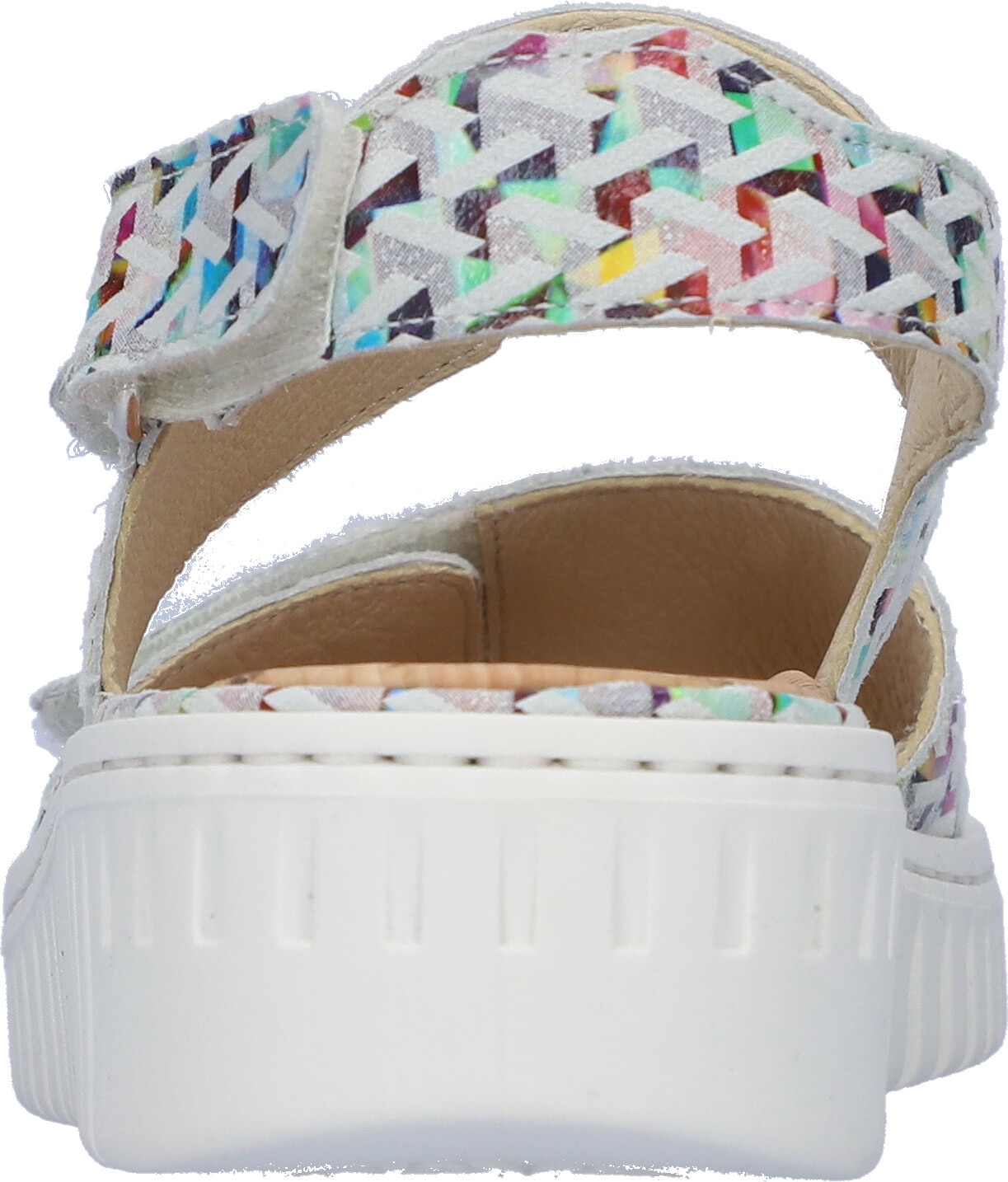 Waldläufer Keilsandalette »H-Willow«  , Sommerschuh, Sandale, Keilabsatz, mit Kork-Fussbett, Weite H
