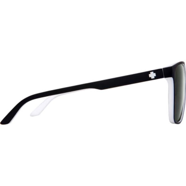 Lunette de soleil lifestyle SPY CZAR WHITEWALL HD PLUS WHITEWALL HD PLUS GRAY GREEN W/PLATINUM SPECTRA MIRROR