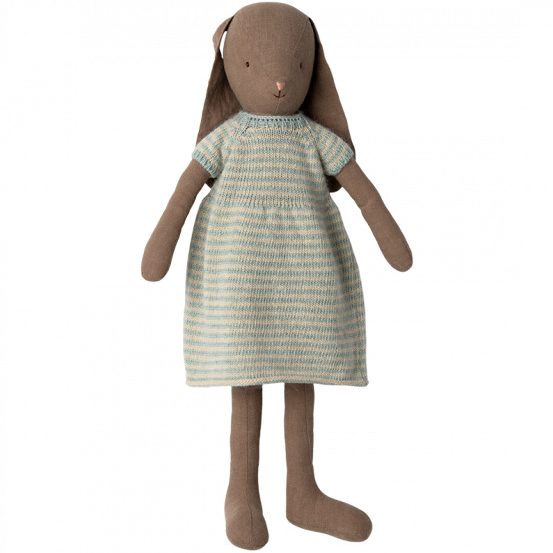 Maileg knuffelkonijn gebreide jurk - 50 cm