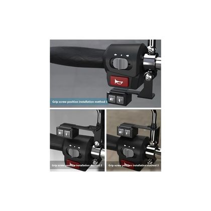 Feux Sifam Additionnels 2x25w longue portée à commande sans fil Universel - Noir
