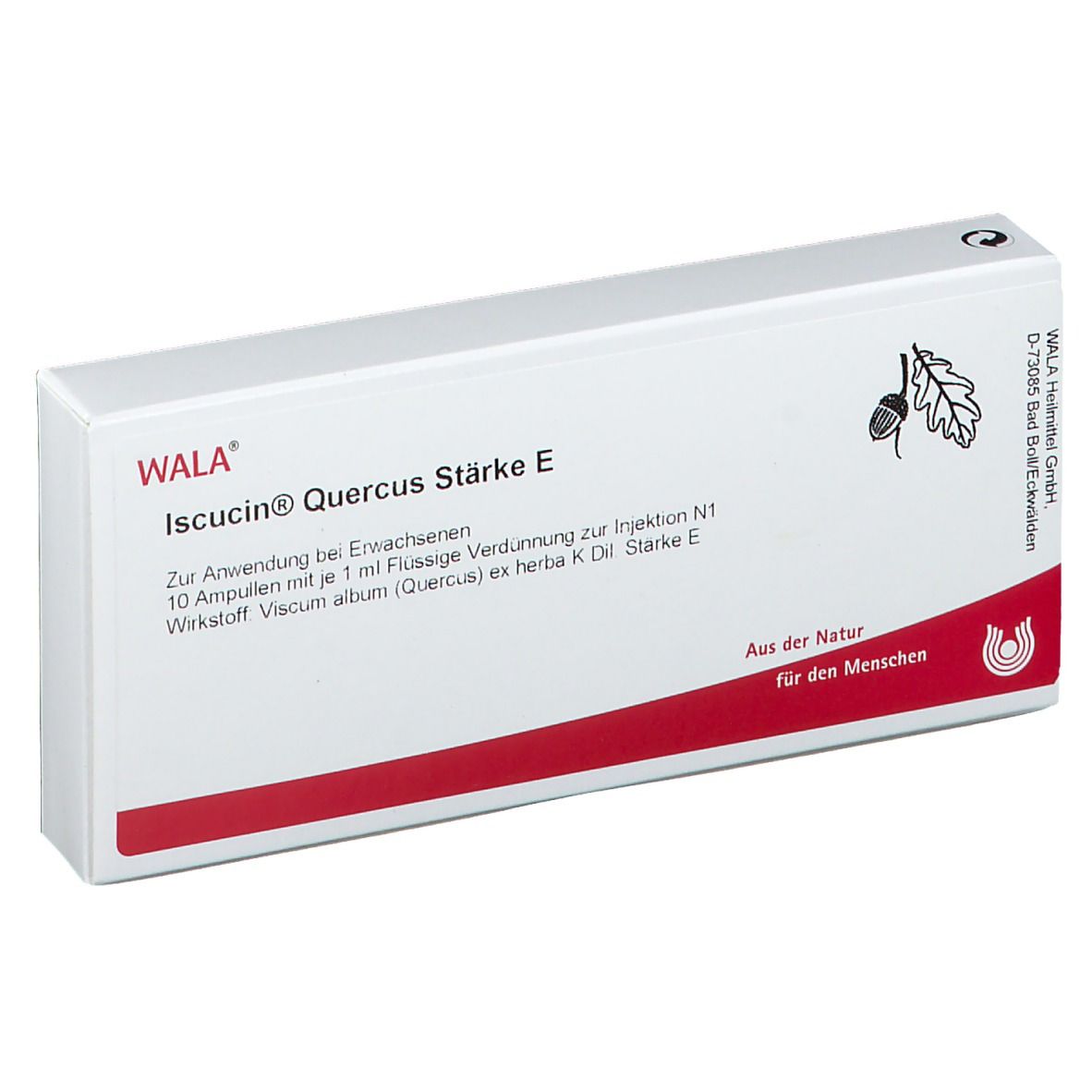 WALA® Iscucin Quercus Stärke E Ampullen