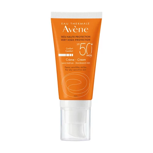 Solaire - Crème sans parfum SPF 50+ peaux sensibles - 50ml