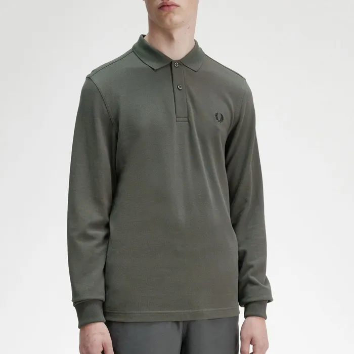 Fred Perry LS Plain Polo Heren