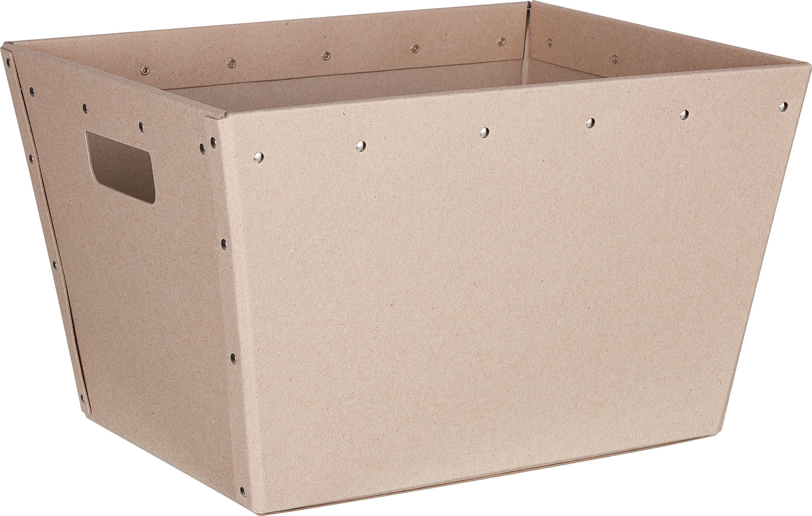 BIGSO Aufbewahrungsbox - Natur / B: 29.5 cm x T: 37.5 cm x H: 23.0 cm