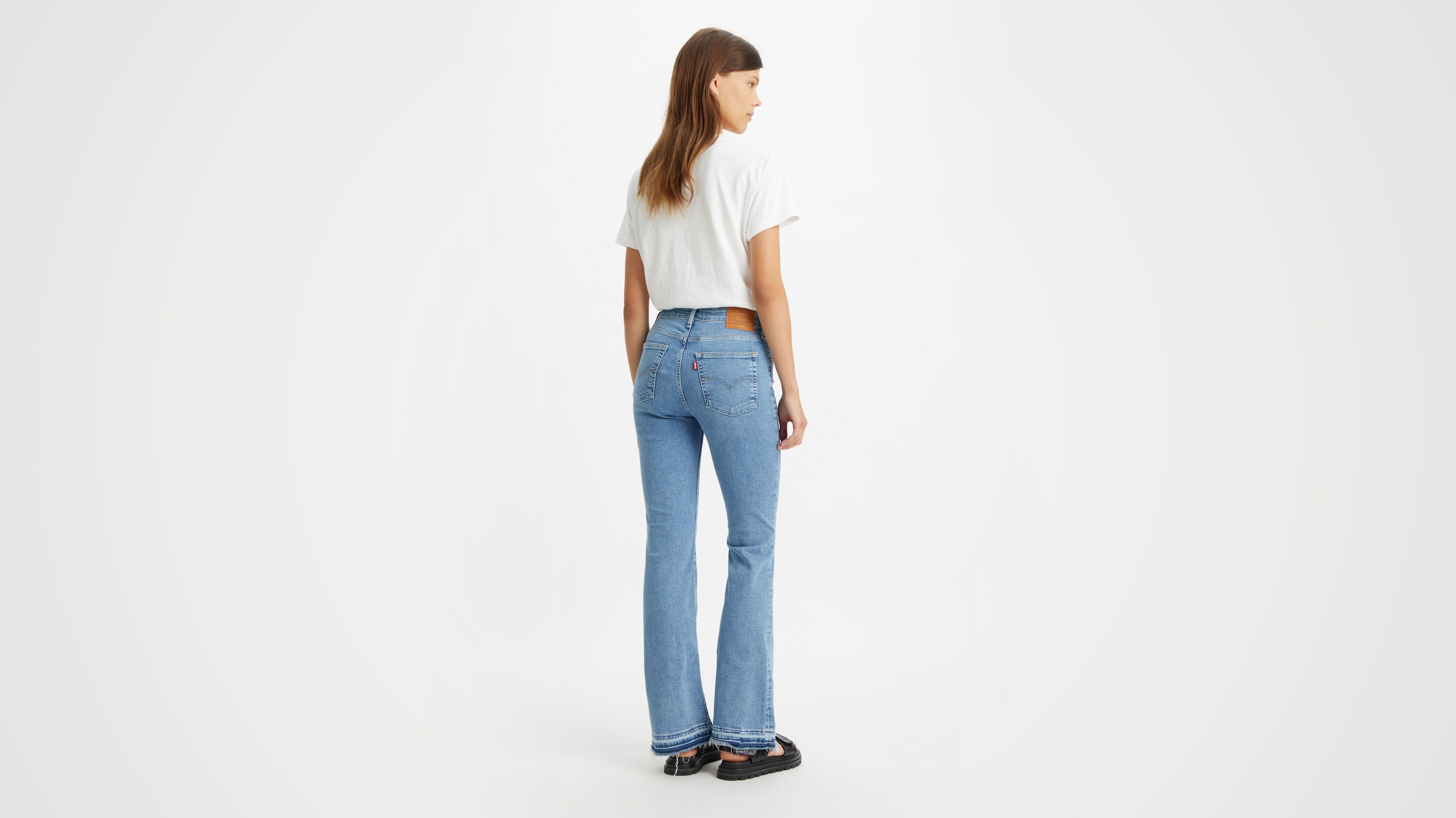 Jean 726™ taille haute flare - Light Indigo Worn In - Bleu