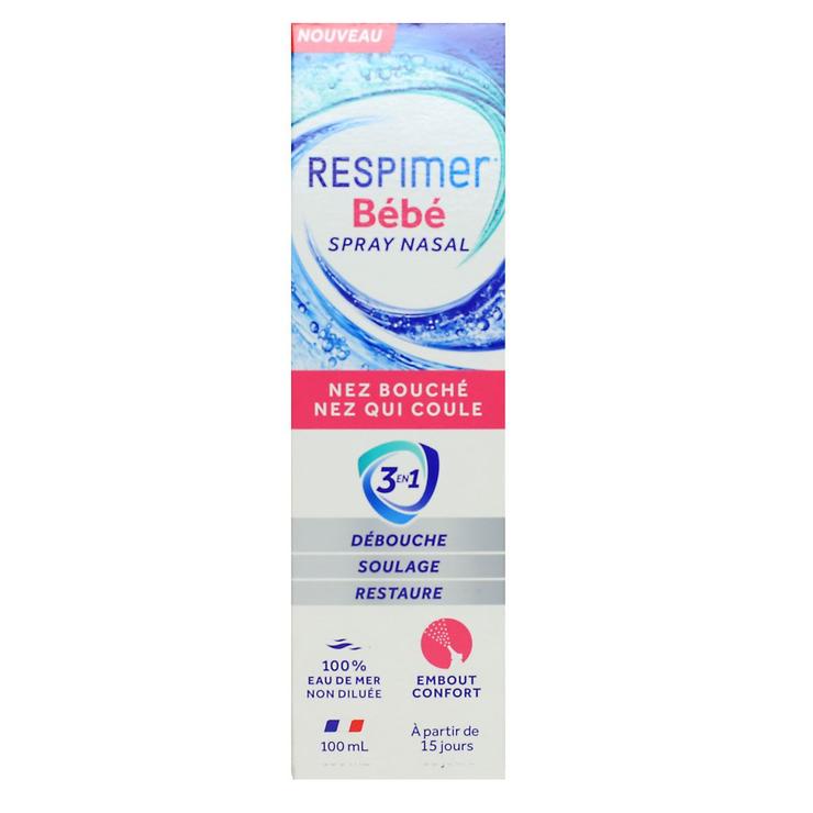 Spray nasal bebe 3en1 nez bouché nez qui coule 100ml