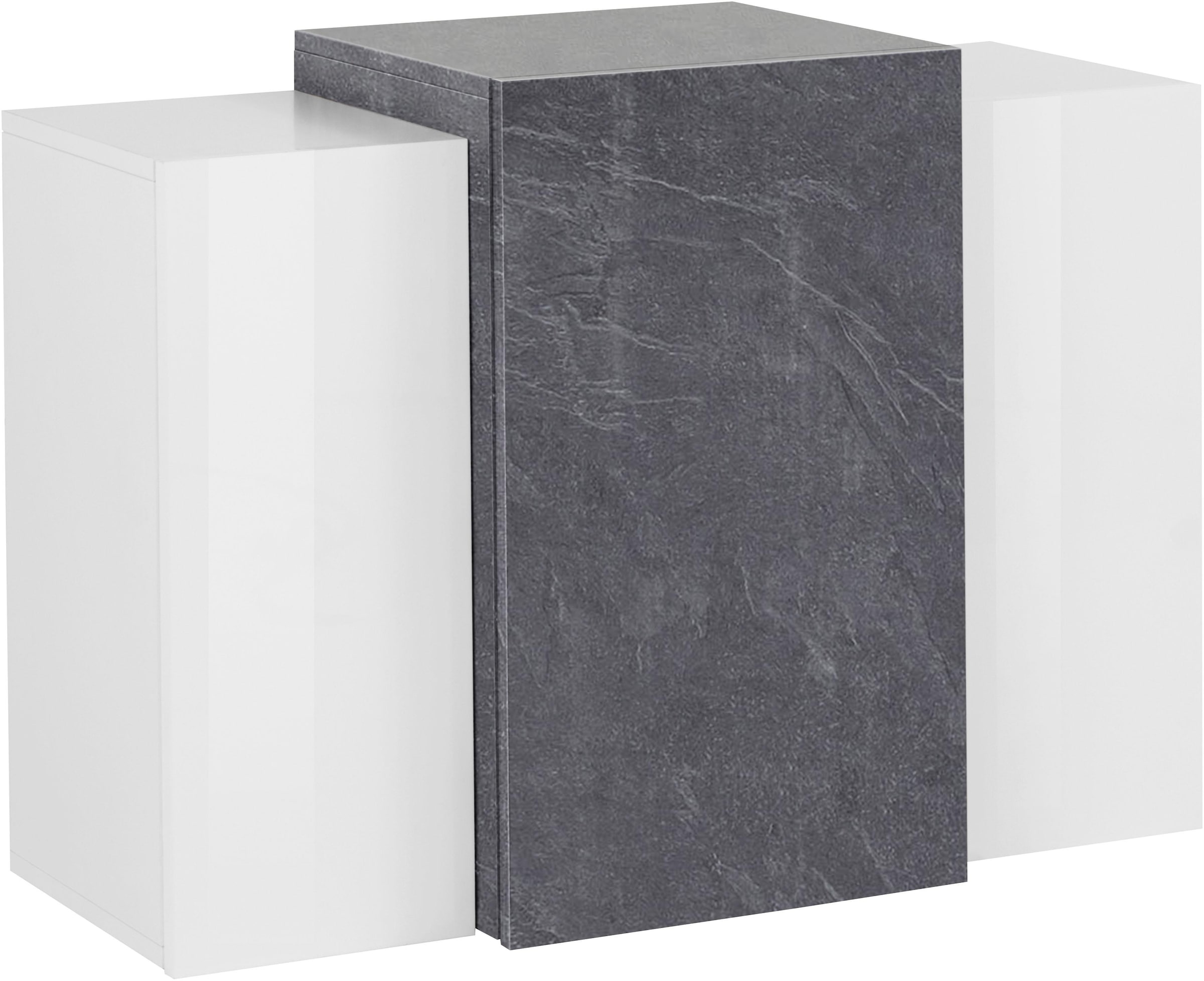 INOSIGN Hängevitrine »Coro, Hängeschrank, Oberschrank, Hängeregal grifflos Doppeltiefe« Breite 90 cm