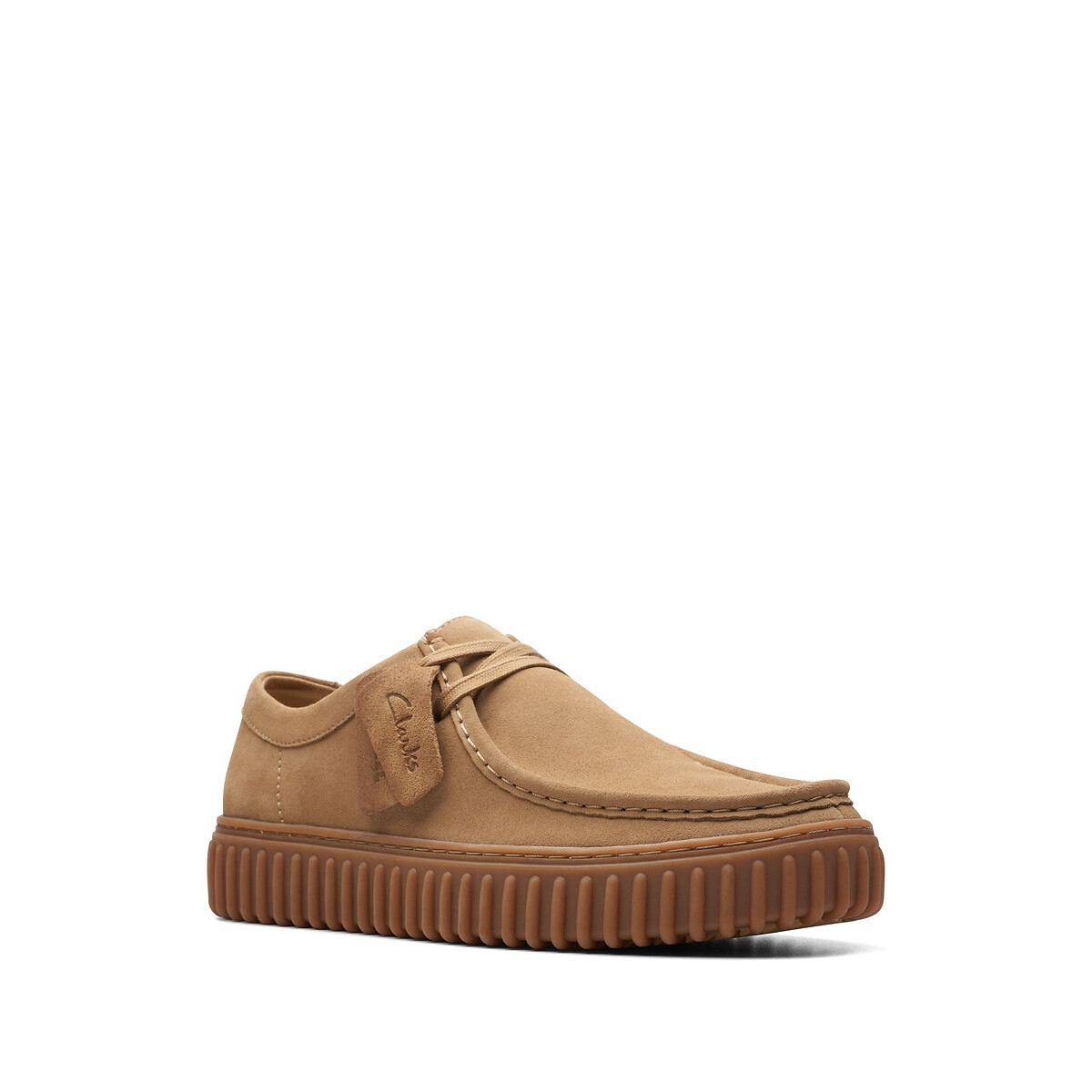 CLARKS<br>Sapatos derby de camurça Torhill