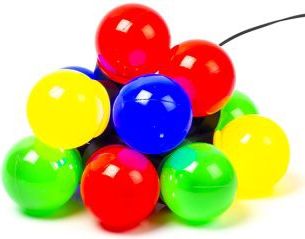 Pro Garden Feestverlichting Lichtsnoer- voor Binnen en Buiten - 10  LED Lampjes - Multicolor