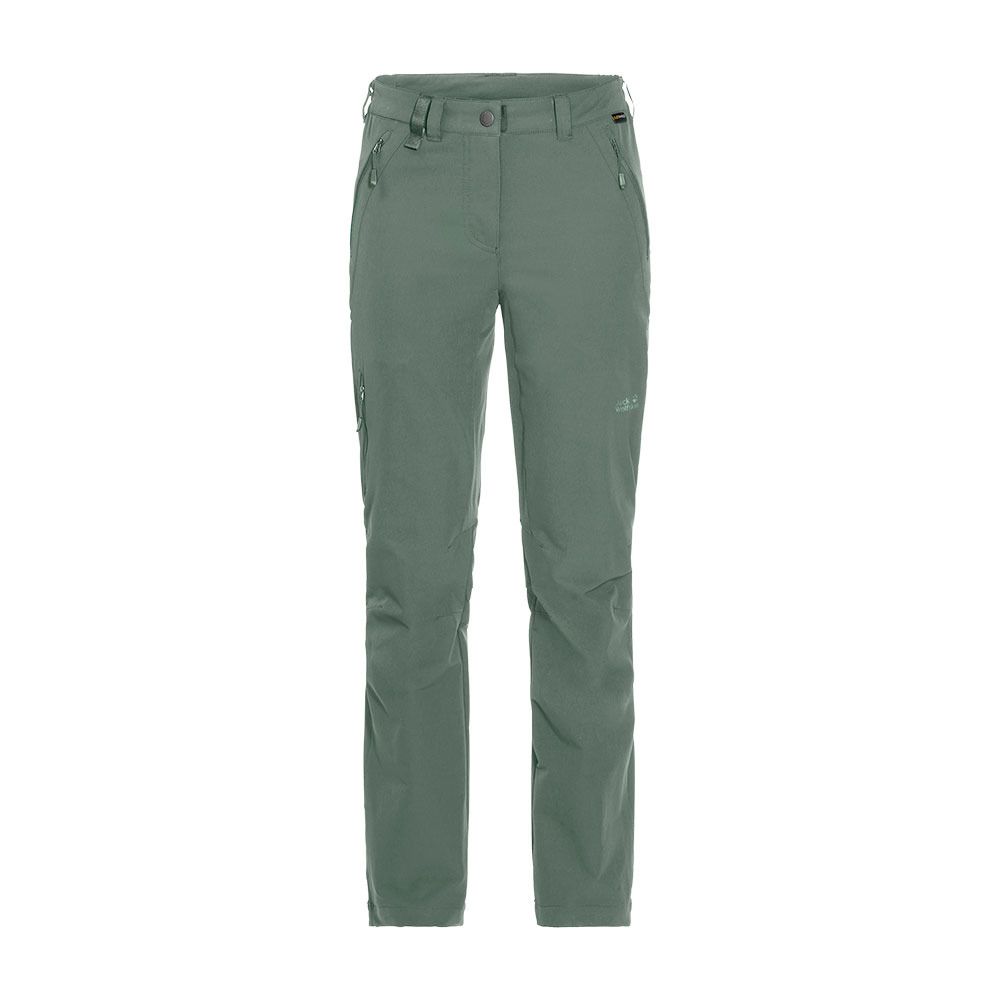 Jack Wolfskin ACTIVATE XT SOFTSHELL - Pantalon Femme hedge green