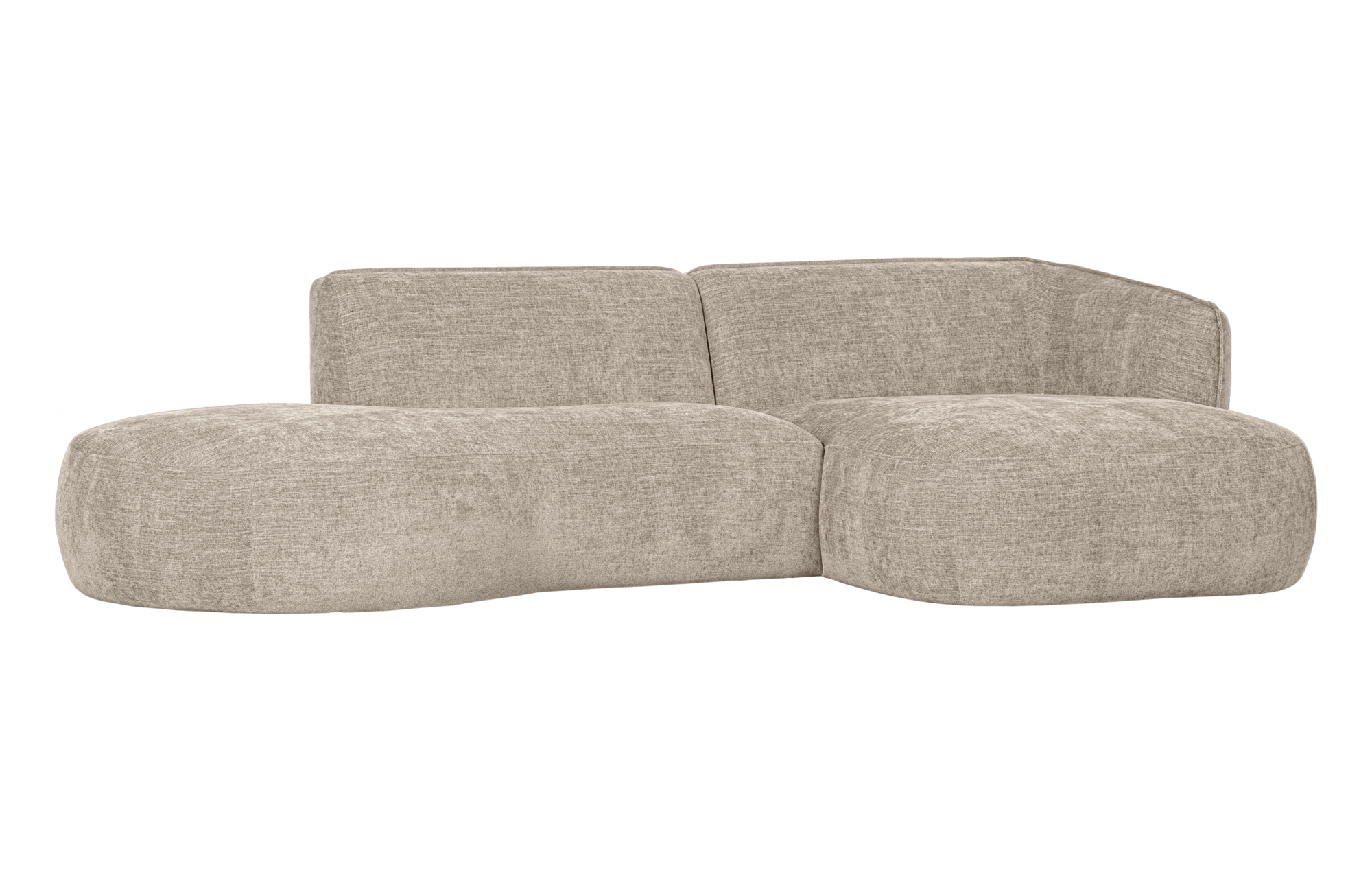WOOOD Exclusive chaise longue Polly rechts Polly chaise longue rechts - Zand