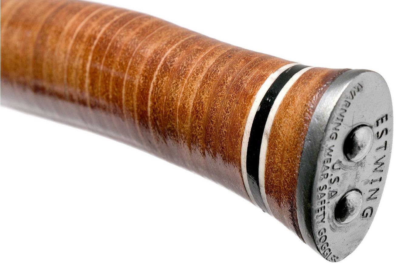 Estwing Sportsman's bijl E24A lederen greep, met nylon schede