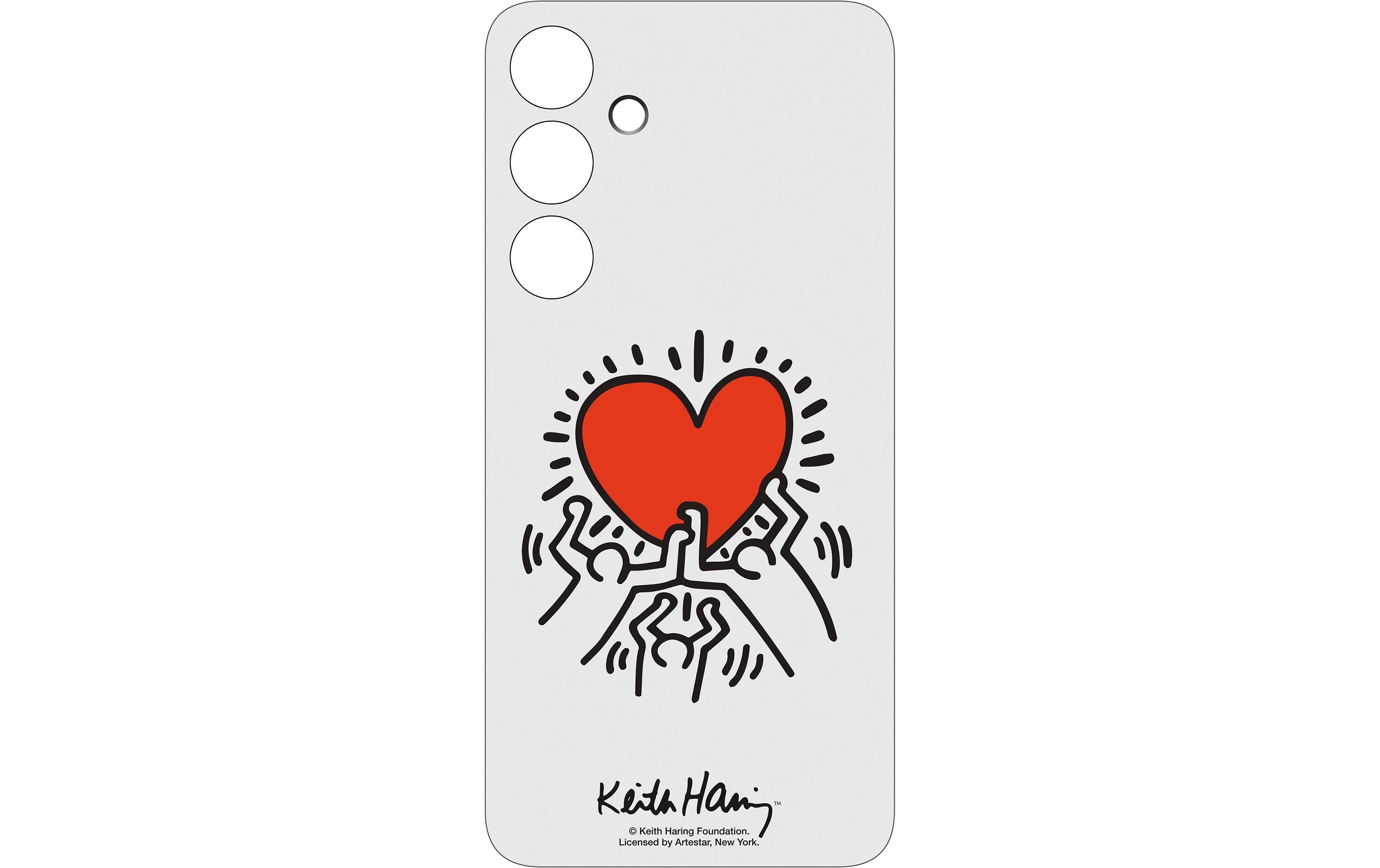 Back Cover Flipsuit Case Galaxy S24+ WeissPersonalisierbare Schutzhülle für das Samsung Galaxy S24+