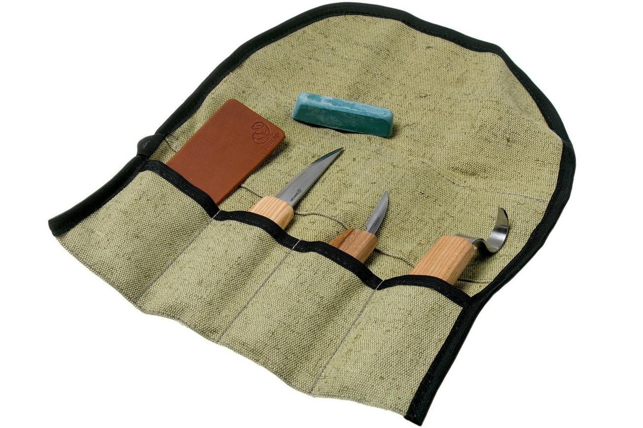 BeaverCraft Extended Spoon Carving Set S13 houtsnijset
