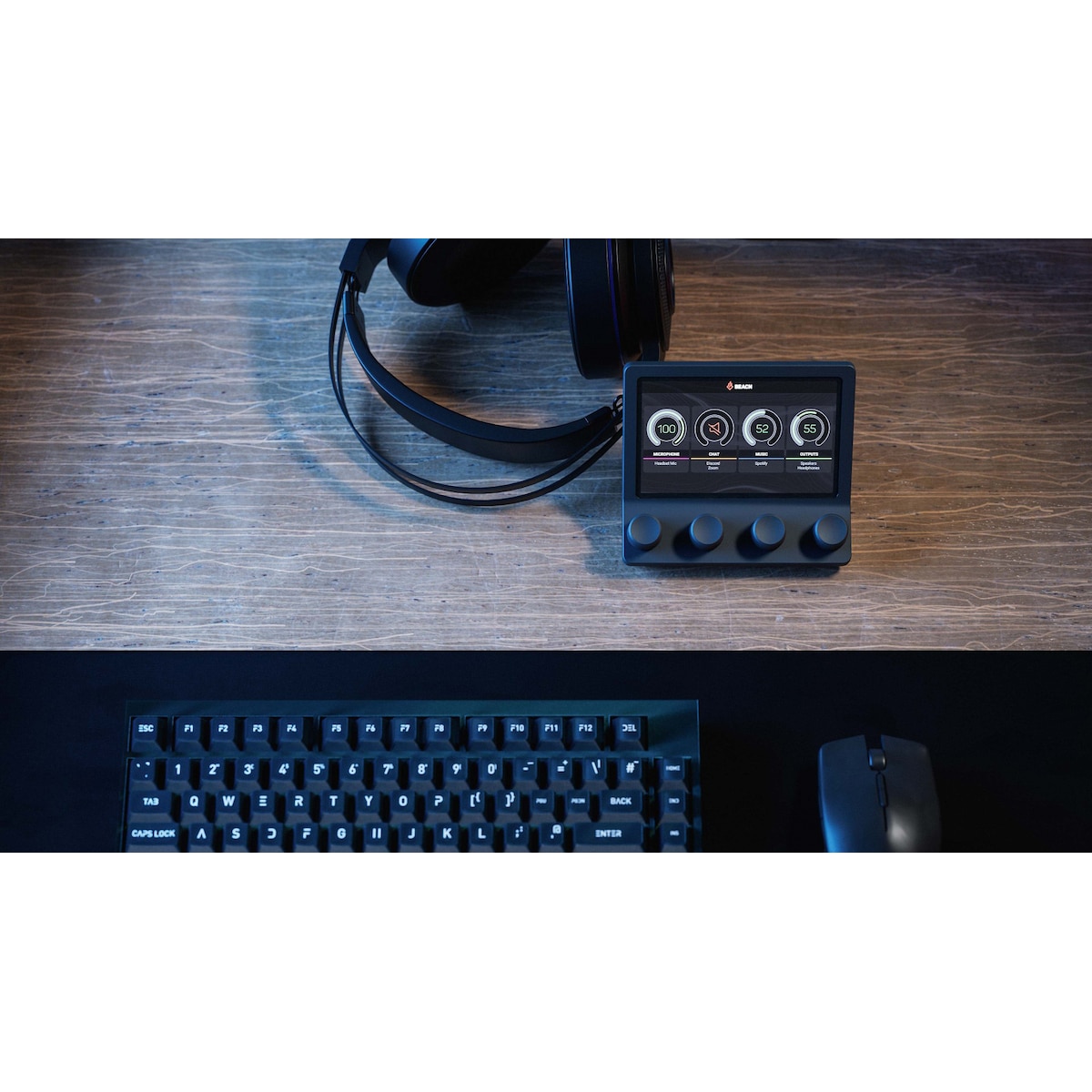 Beacn Mix lydkontroller (sort)