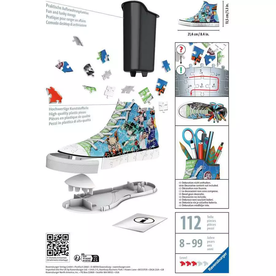 Ravensburger Sneaker - My Hero Academia bunt