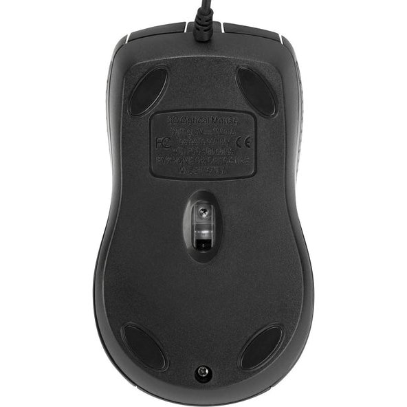 Targus AMU81AMGL souris Bureau Ambidextre USB Type-A Optique 1000 DPI