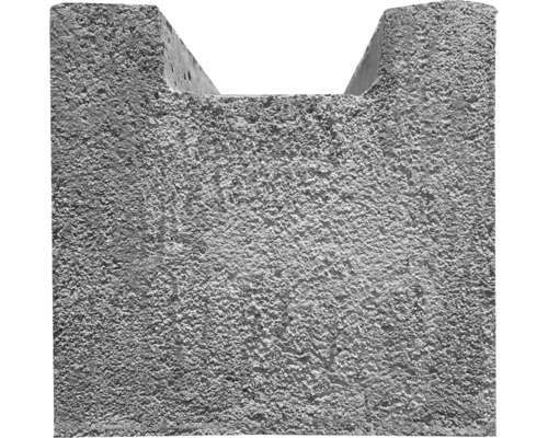 Standaard dubbelzijdige startpaal 39/80 x 13 x 13 cm grijs