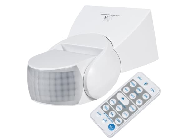 Maclean infrarød bevegelsessensor med fjernkontroll IP65, maks. 800W, 1200W (MCE241)