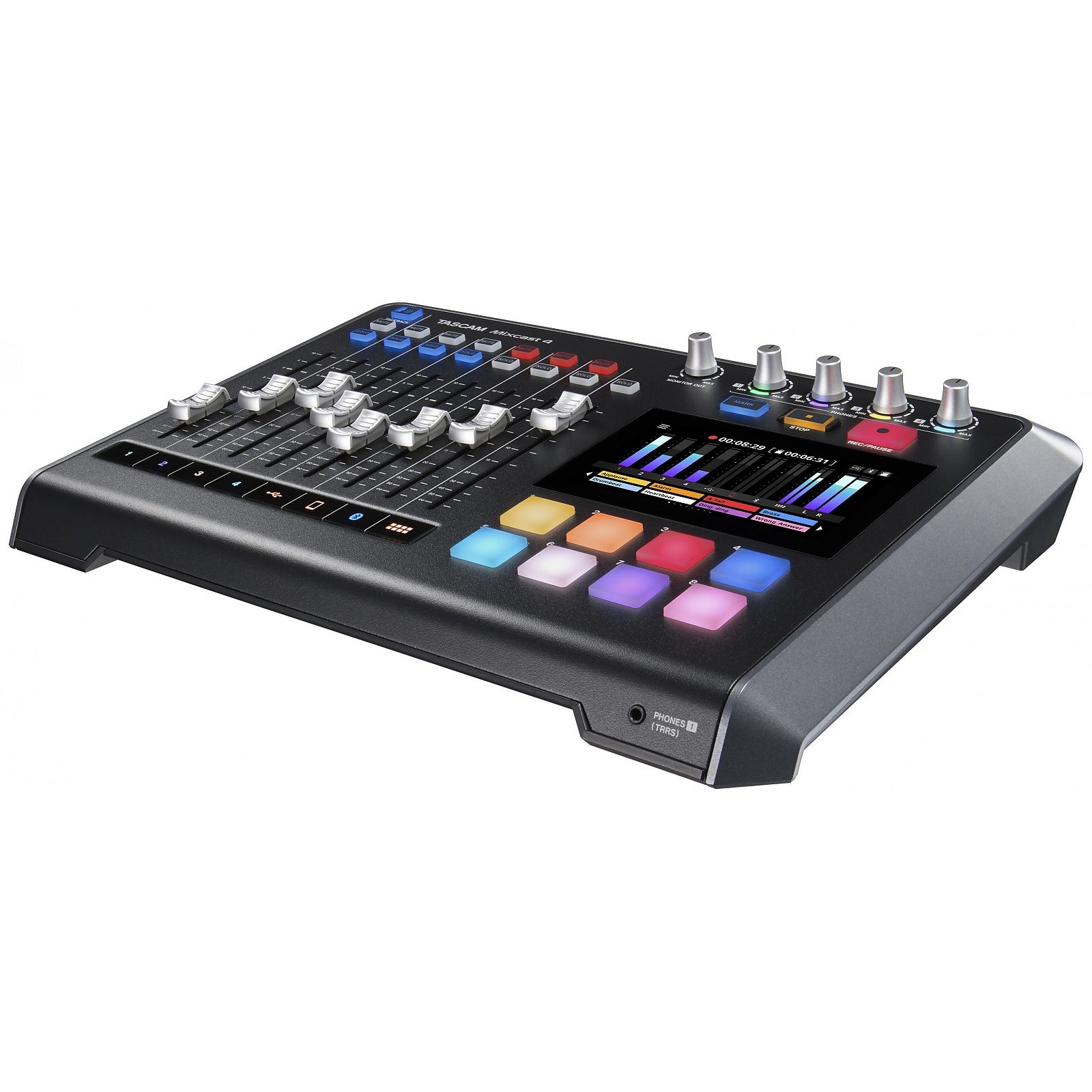 Tascam Mixcast 4 podcast recording console