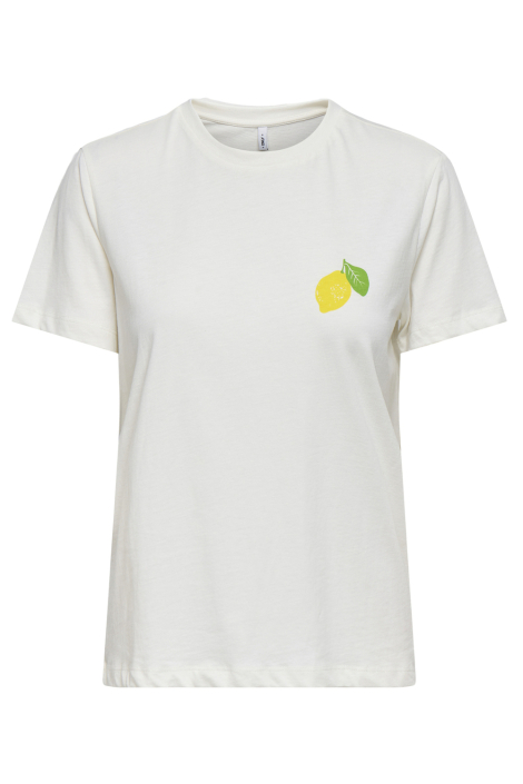 Only witte dames t-shirt
