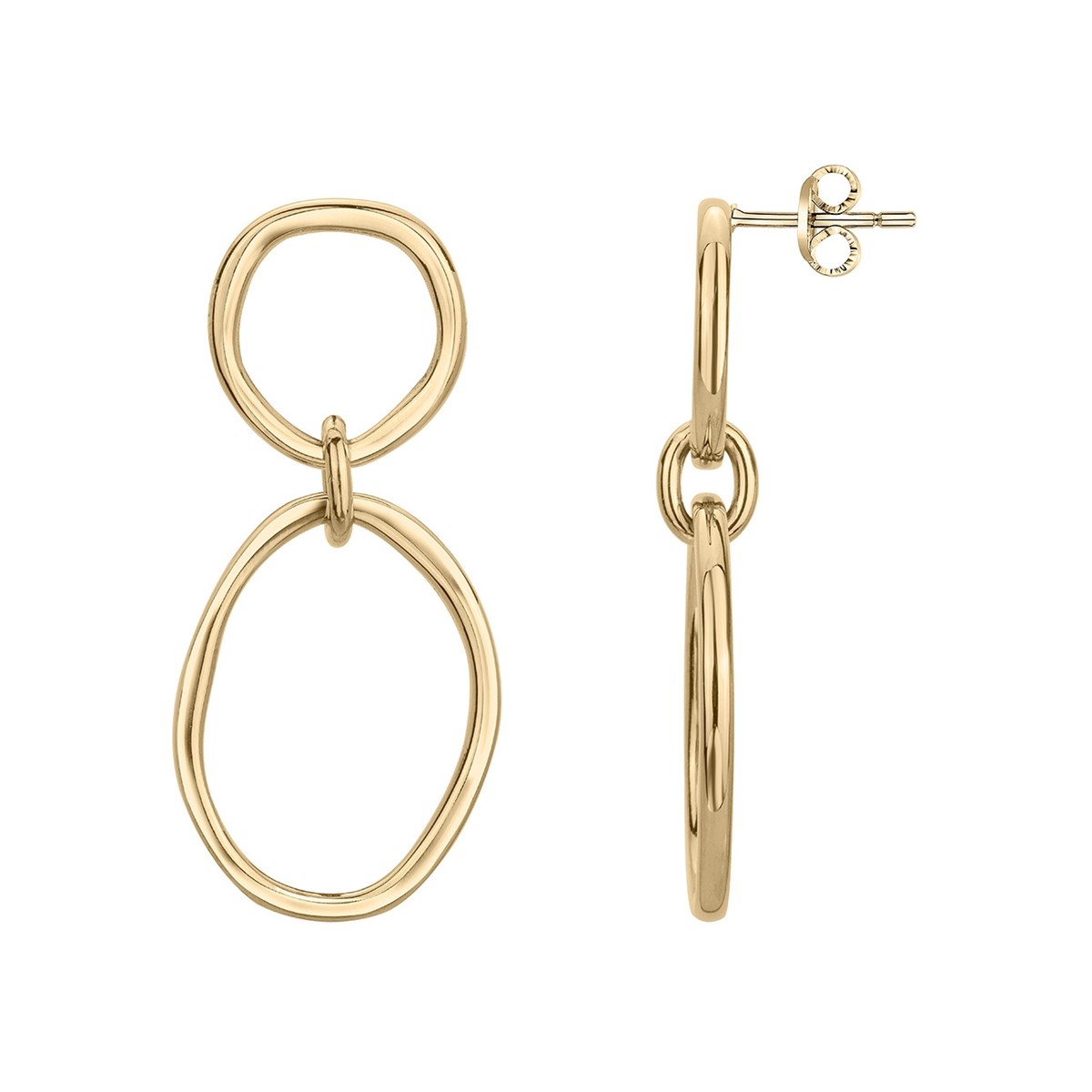 Boucles d'oreilles en PVD