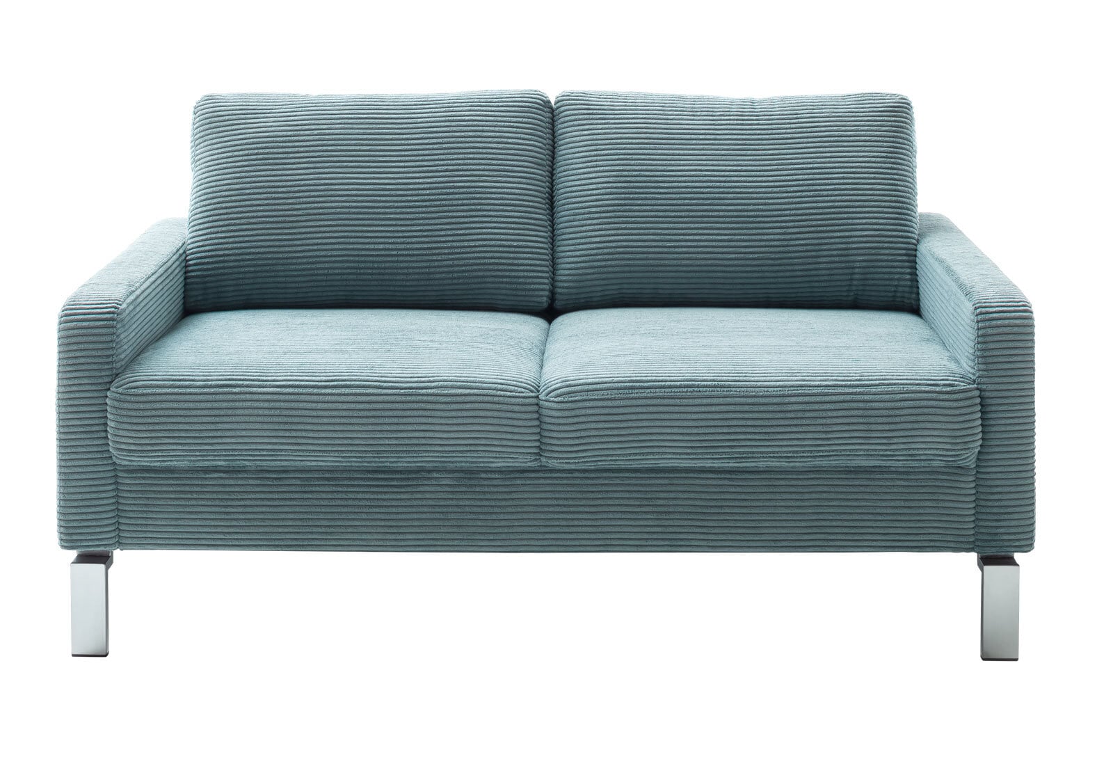 Sofa MOSAIK 2-sitzig blau/ grau