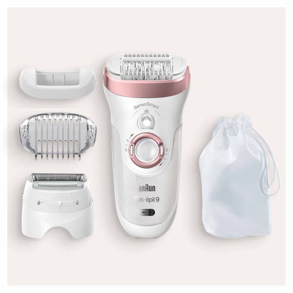 Braun Silk-épil 9 9-720 – Epilierer für Frauen für eine langanhaltende Haarentfernung