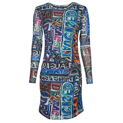 Desigual - VEST_LETTERING - Multicolore