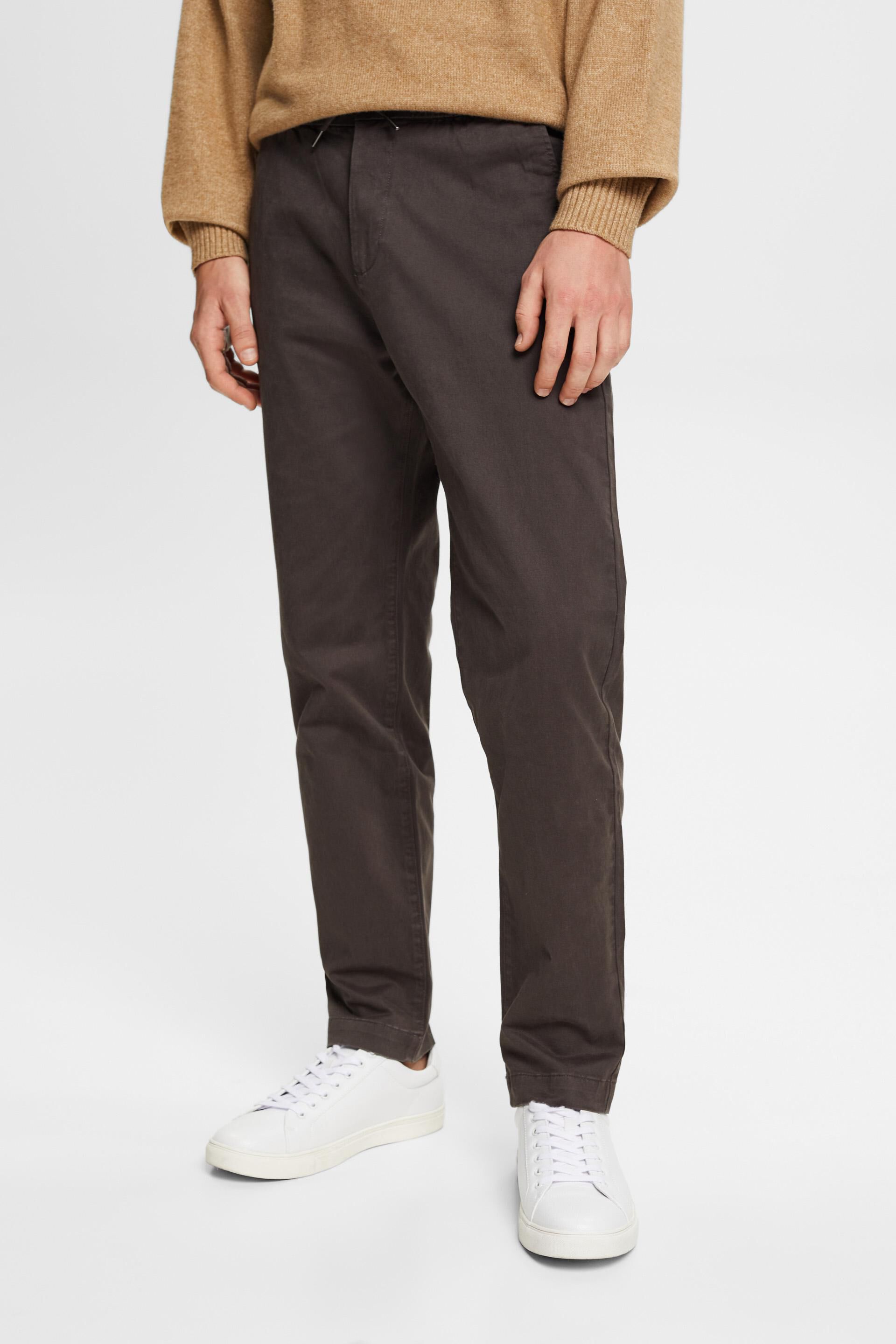 Chino à cordon coulissant à la taille