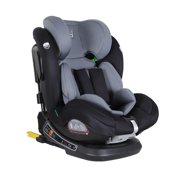 Kikid Premium Bilstol 40-150cm i-Size 360 ISOFIX R129, Svart
