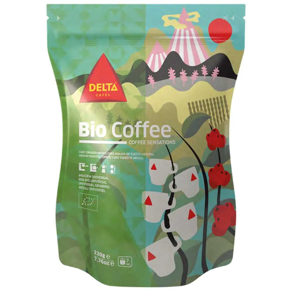 Delta Q Bio Mu gemahlener Kaffee 220g