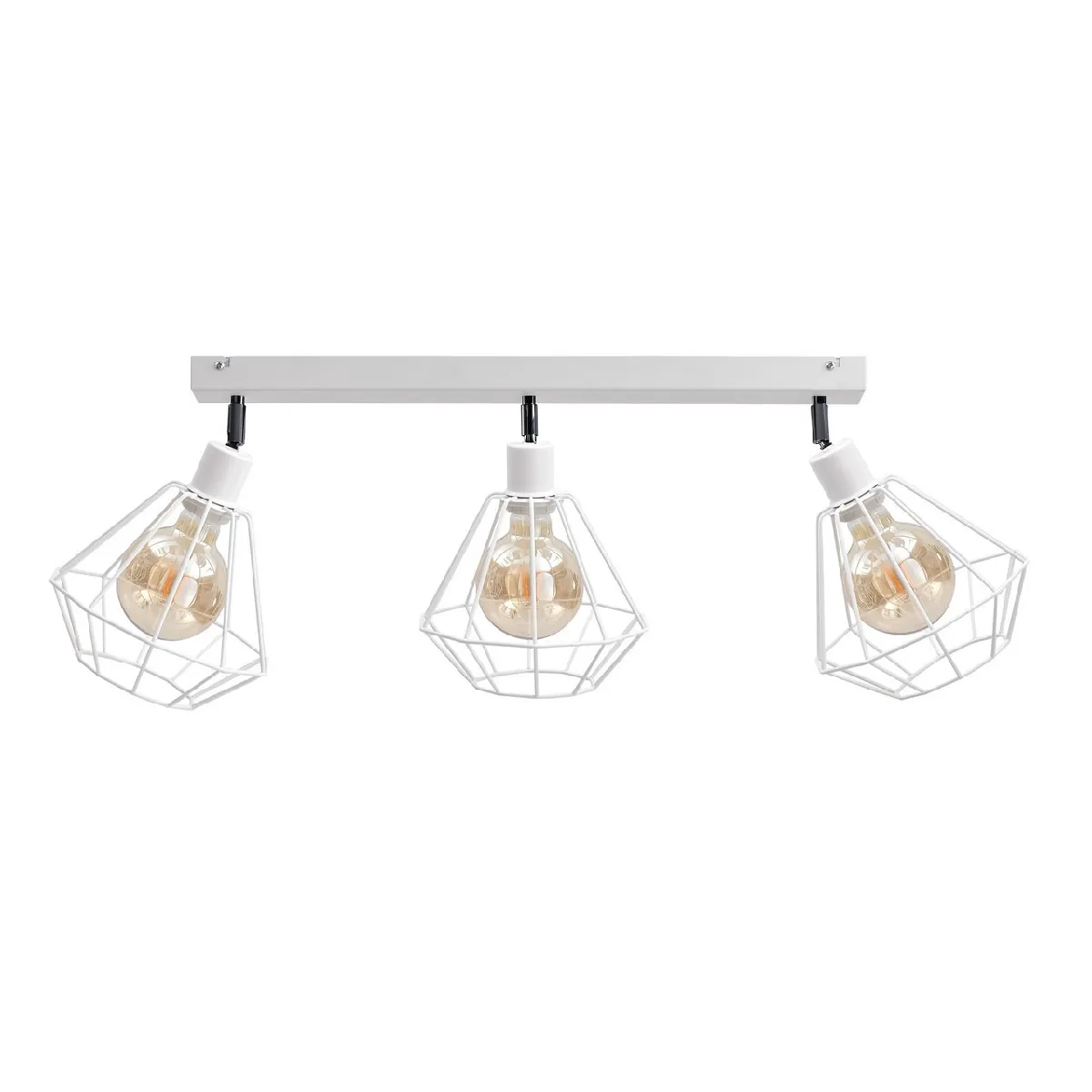 Lumiere Foskal Plafonnier Spot Barre Blanc