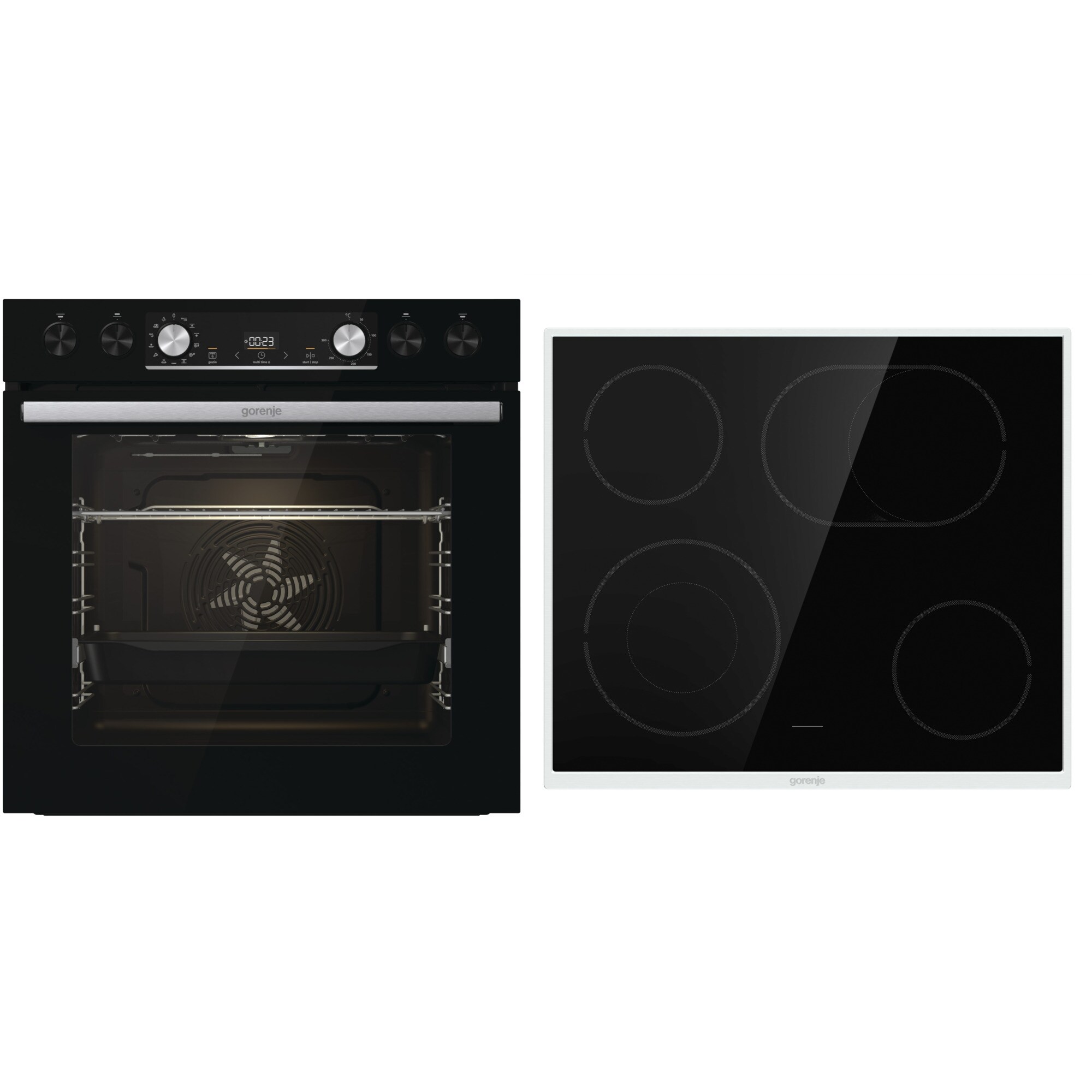 gorenje Herdset Black Set 4