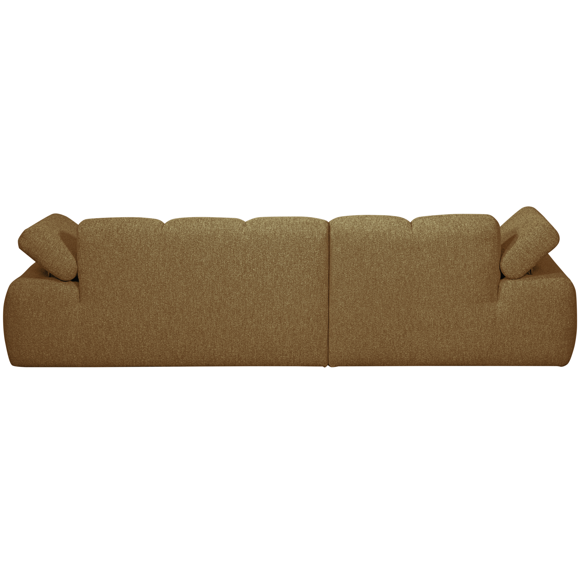Chaise Longue Mojo Mojo Chaise Longue Links - Bouclé - Geel/Bruin Melange