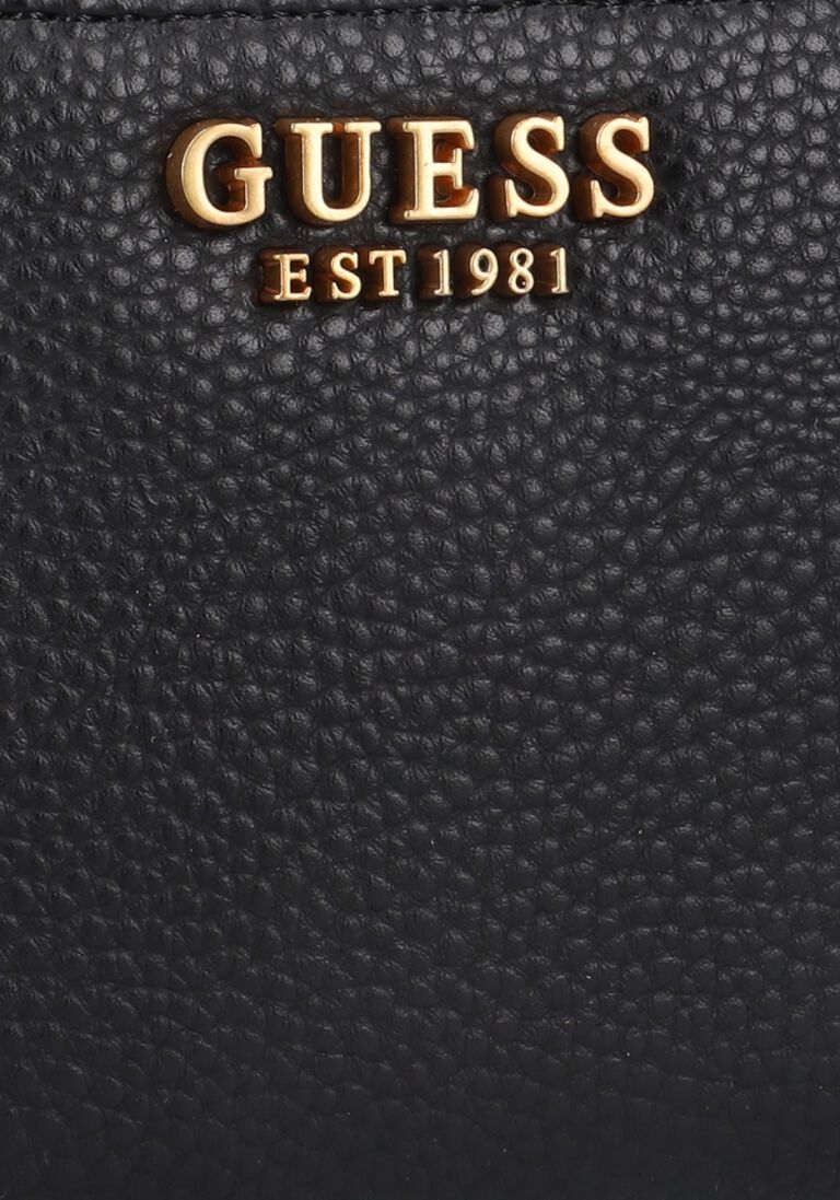 GUESS zwarte guess portemonnee laryn slg small zip around