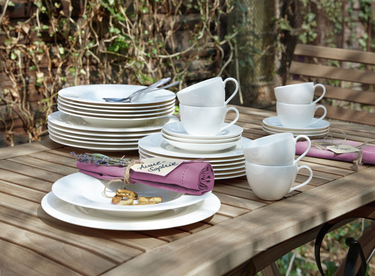 Villeroy & Boch Kombiservice Basic White 30-tlg.