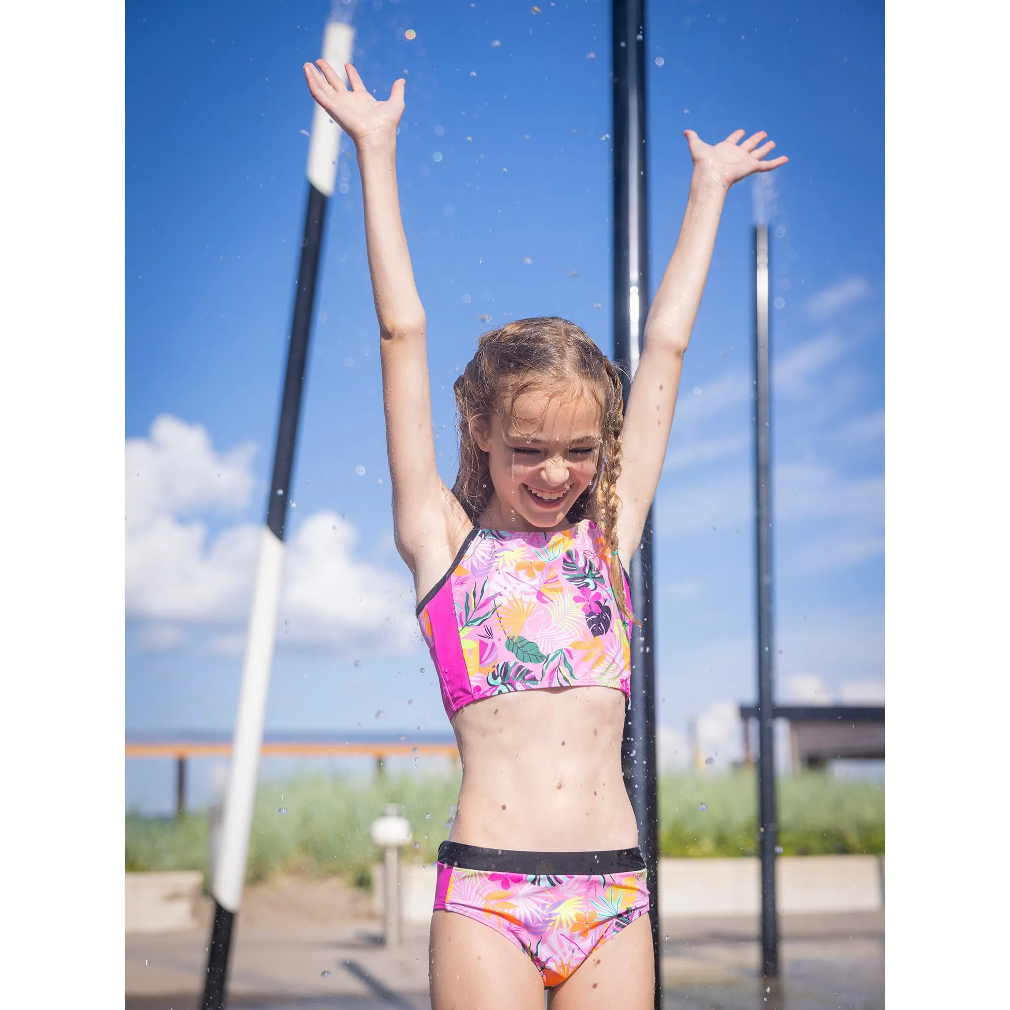 Nanö Bikini UV Hibiscus 7-14ans