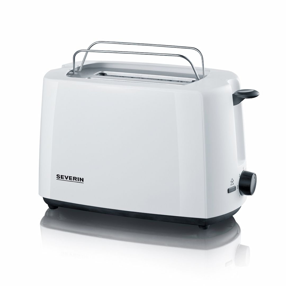 Toaster weiß-schwarz