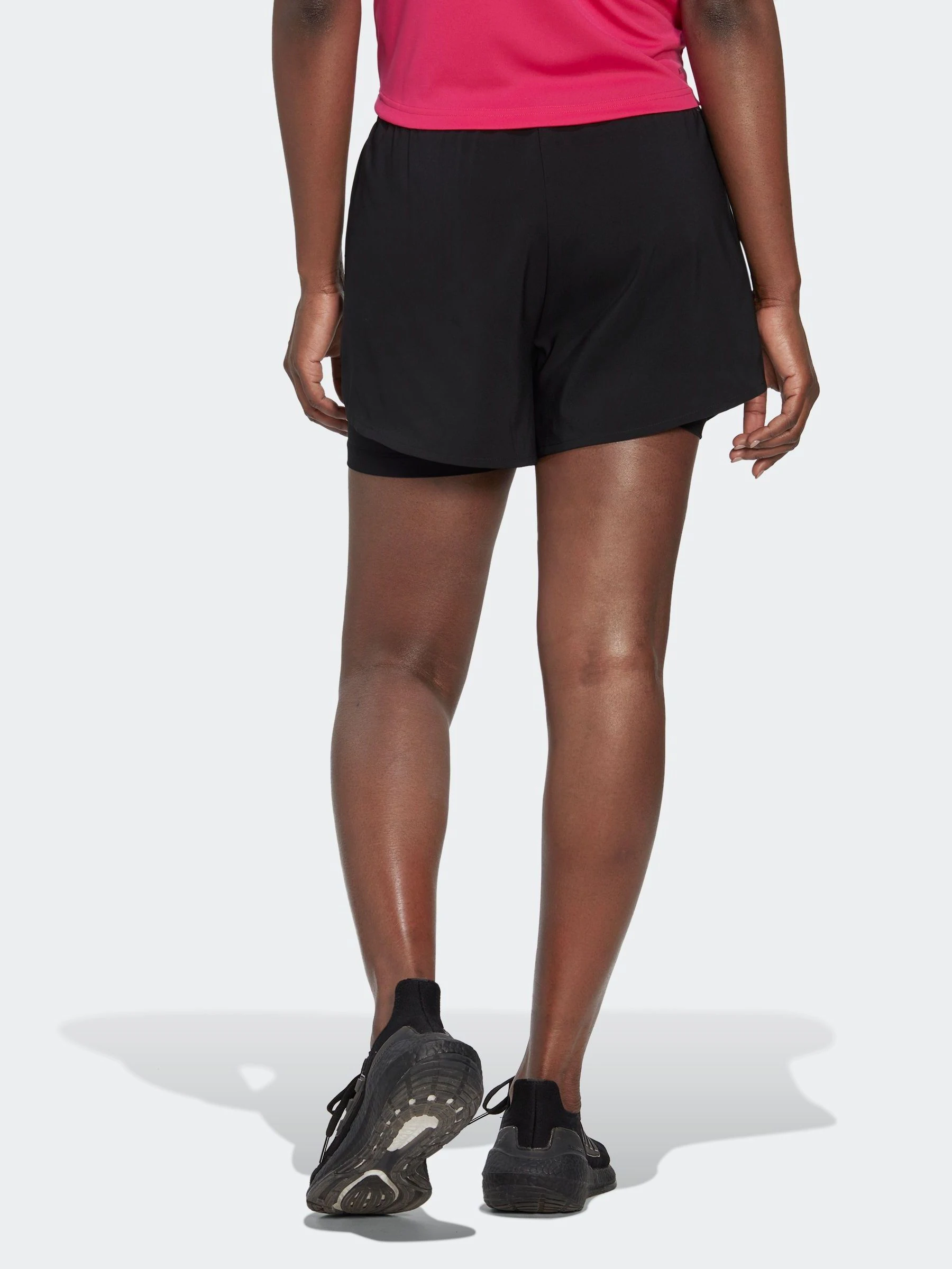Zwart - adidas Minimal 2-In-1 Shorts