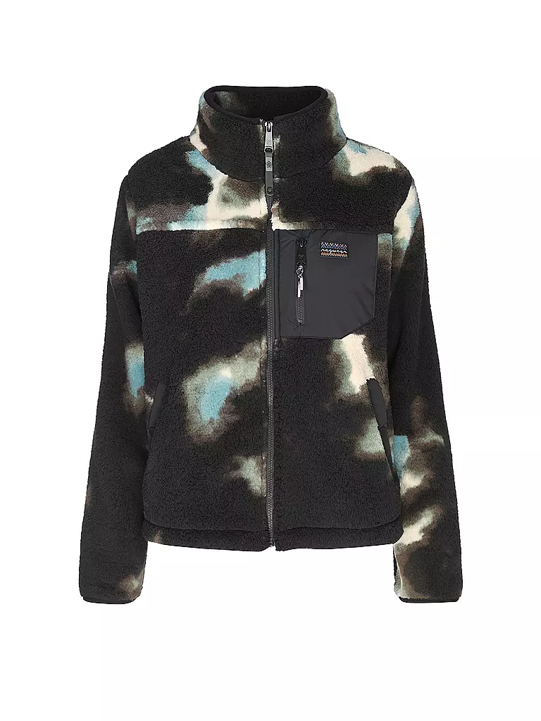 RAGWEAR Fleecejacke ALARIS  schwarz