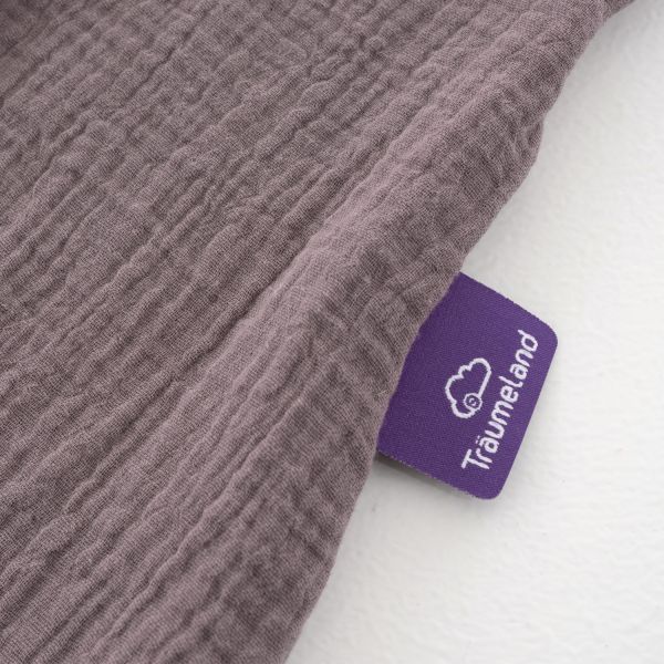 Träumeland Zomerslaapzak Liebmich - Cotton Muslin - Cocoa Plum - 60 cm
