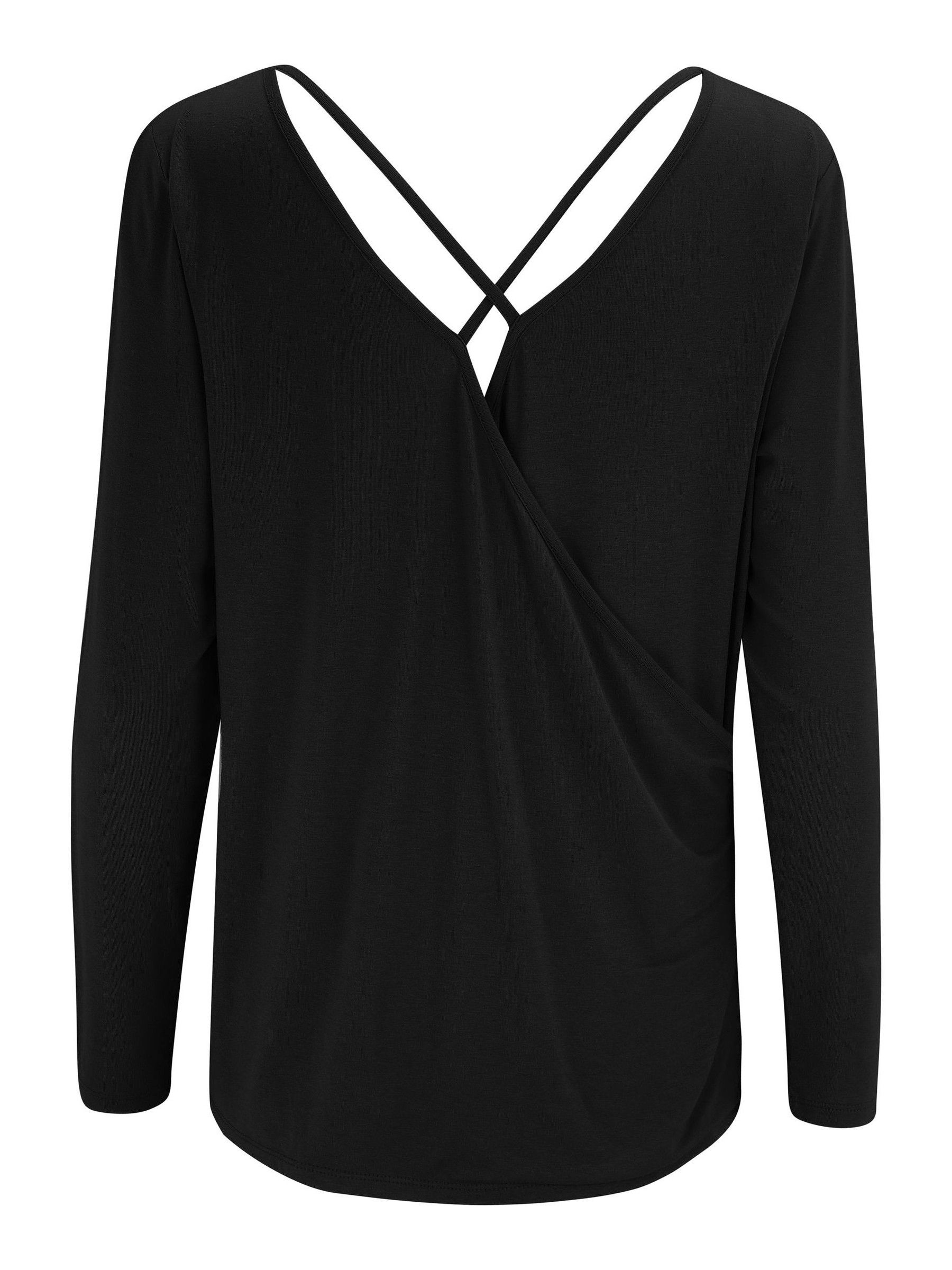 Pour Moi jersey T-shirt met gekruiste bandjes op de rug