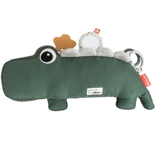 Done by deer activiteitenknuffel croco - groen